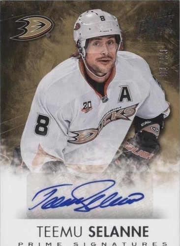 2013-14 Panini Prime - Teemu Selanne #S-TMU