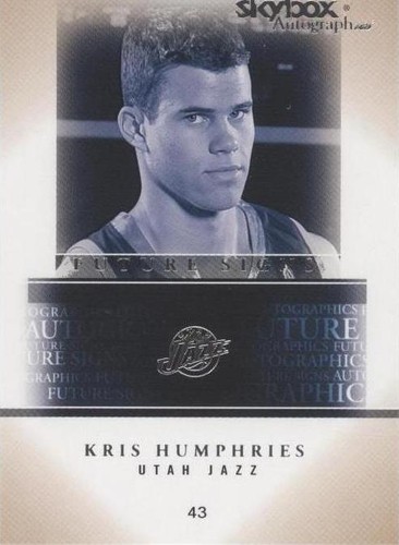 2004-05 Skybox Autographics - Kris Humphries #12 FS