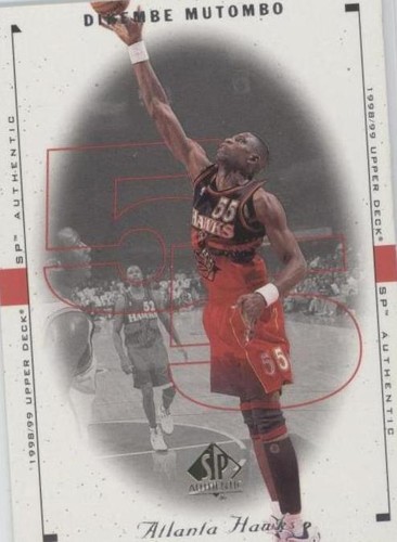 1998-99 SP Authentic - Dikembe Mutombo #12
