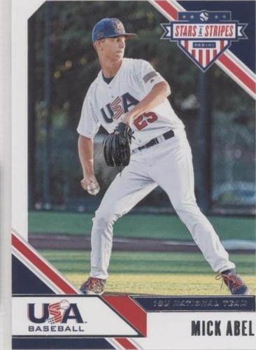 2020 Panini USA Baseball Stars & Stripes - Mick Abel #77