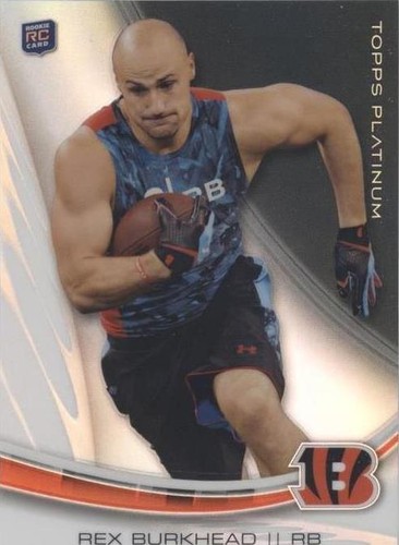 2013 Topps Platinum Rex Burkhead #135