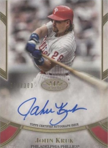 2021 Topps Tier One - John Kruk #PPA-JKR