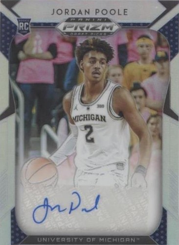 299枚限定 Jordan Poole RC Prizm ウィザーズ NBA 2021 panini prizm Jordan Poole red prizm 260/299 Golden