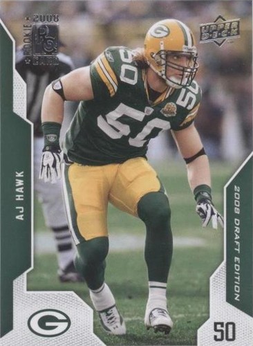 2008 Upper Deck Draft Edition A.J. Hawk #141