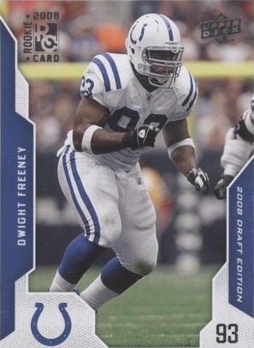 2008 Upper Deck Draft Edition Dwight Freeney #145