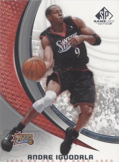 2005-06 SP Juego Edición Usada - Andre Iguodala #74