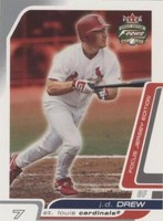 2003 Fleer Focus Jersey Edition - J.D. Drew #28