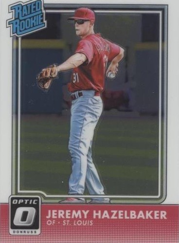 2016 Panini Donruss Optic - Jeremy Hazelbaker #61