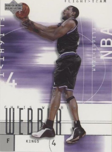 2001-02 Upper Deck Flight Team - Chris Webber #47