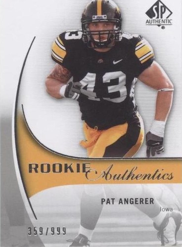 2010 SP Authentic Pat Angerer #211