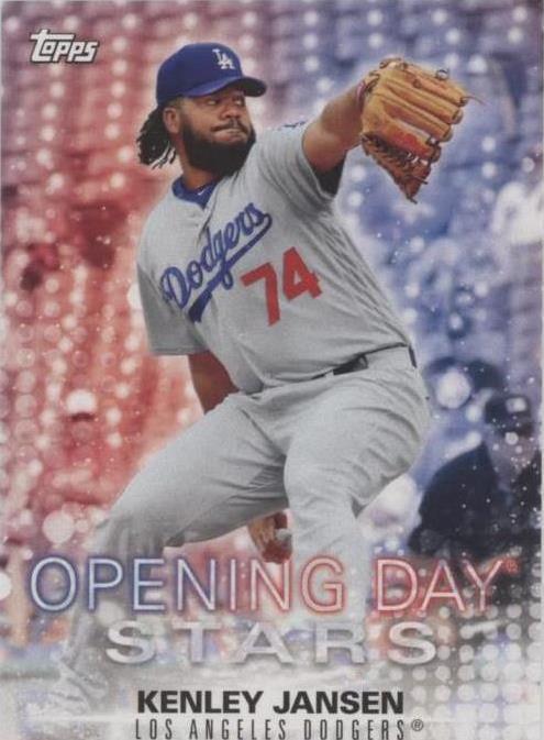 2018 Topps Opening Day - Kenley Jansen #ODS-KJ