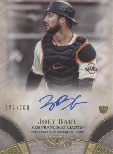 2021 Topps Tier One - Joey Bart #BOA-JBA