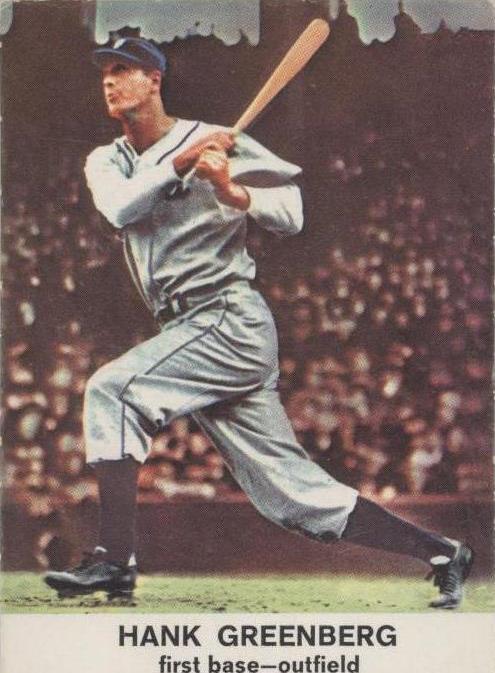 Salón de la Fama Golden Press 1961 - Hank Greenberg #4