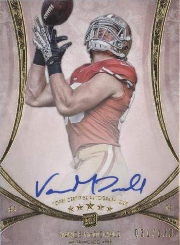 2013 Topps Five Star Vance McDonald #FSFA-VM