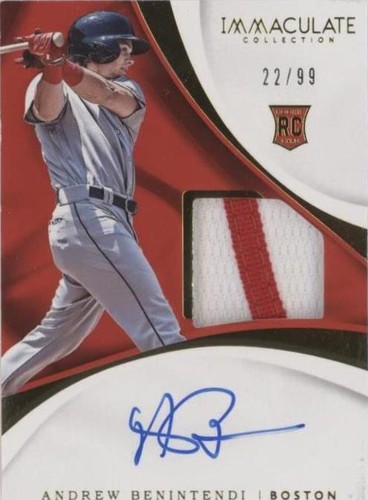 2017 Panini Immaculate Collection - Andrew Benintendi #102