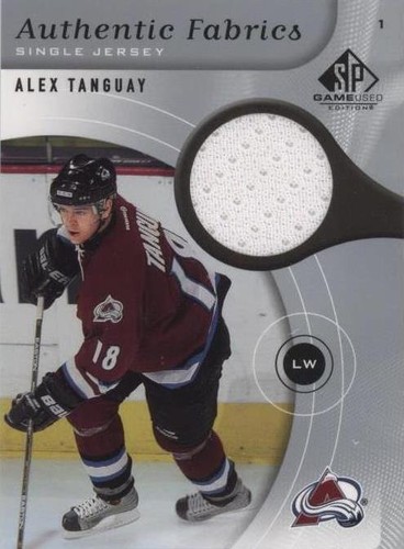 2005-06 SP Game Used Edition - Alex Tanguay #AF-AT
