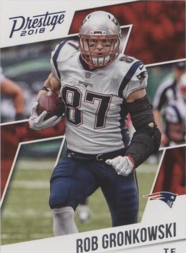 2018 Panini Prestige Rob Gronkowski #181