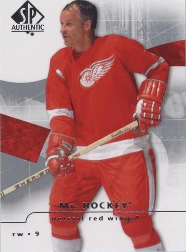 2008-09 SP Authentic - Gordie Howe #71