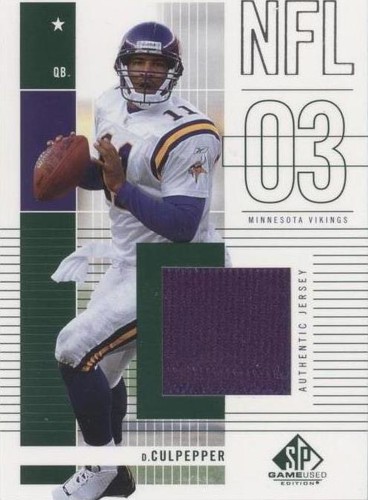 2003 SP Game Used Edition Daunte Culpepper #141