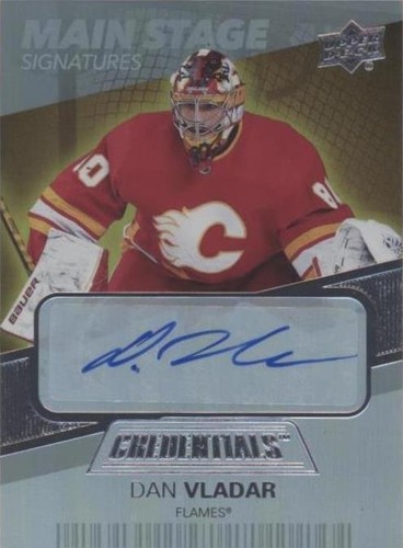 2021-22 Upper Deck Credentials - Dan Vladar #BTS-DV