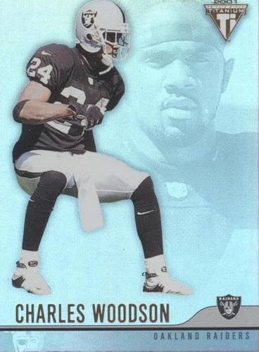 2001 Pacific Private Stock Titanium Charles Woodson #100
