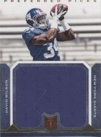 2012 Panini Momentum David Wilson #10