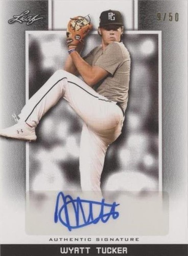 2019 Leaf Perfect Game National Showcase - Wyatt Tucker #BA-WT2