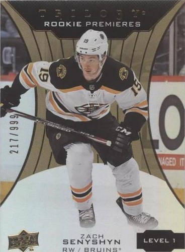 2019-20 Upper Deck Trilogy - Zach Senyshyn #74