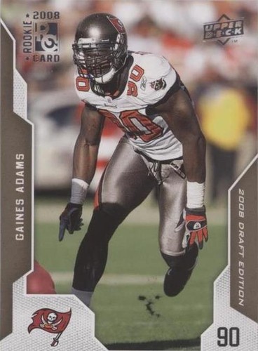 2008 Upper Deck Draft Edition Gaines Adams #195