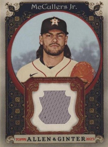 2023 Topps Allen & Ginter - Lance McCullers Jr. #AGRB-LM