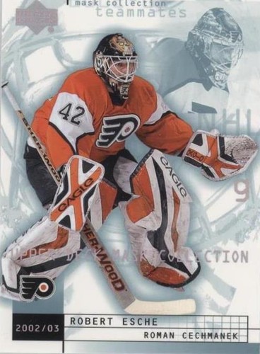 2002-03 Upper Deck Mask Collection - Robert Esche Roman Cechmanek #61