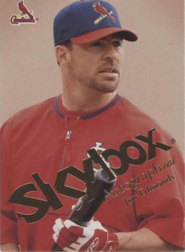 2004 Skybox Autographics - Jim Edmonds #35