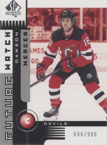 2021-22 SP Authentic - Dawson Mercer #01FW-DM