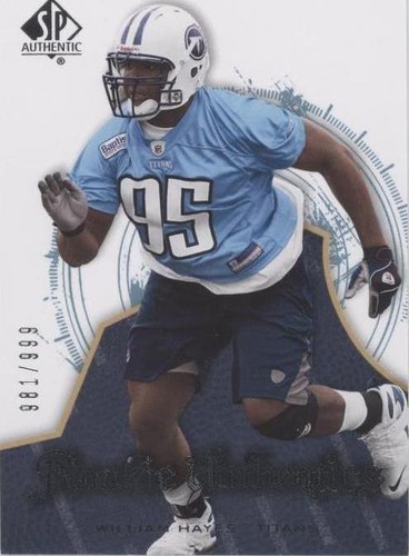 2008 SP Authentic William Hayes #181