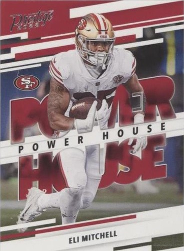2022 Panini Prestige Elijah Mitchell #PH-8