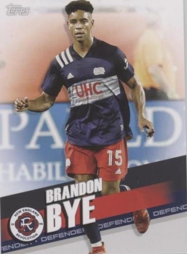 2022 Topps MLS Brandon Bye #128