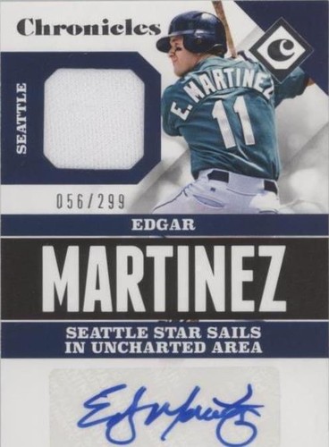 2017 Panini Chronicles - Edgar Martinez #CSS-EM