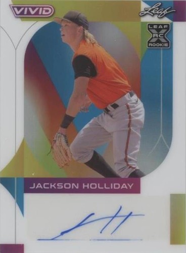 2022 Leaf Vivid - Jackson Holliday #BA-JH1