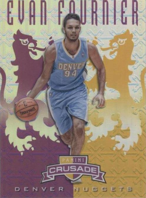 Cruzada Panini 2012-13 - Evan Fournier #23