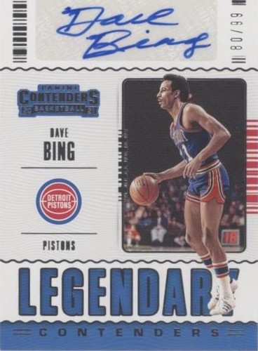 2020-21 Panini Contenders - Dave Bing #LC-DBI