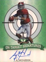 2014 Leaf Valiant A.J. McCarron #OT-AJM