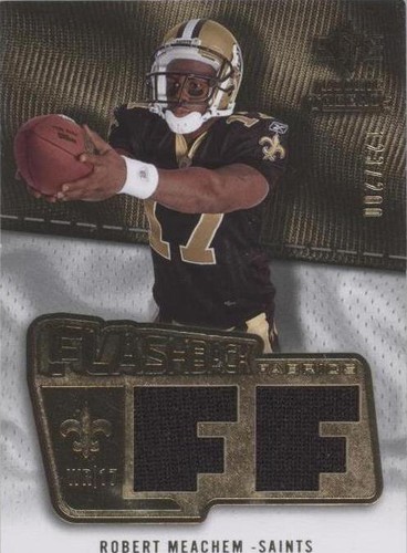 2008 SP Rookie Threads Robert Meachem #FF-RM