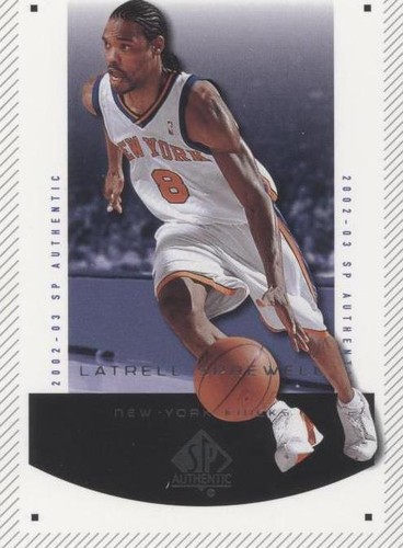 2002-03 SP Authentic - Latrell Sprewell #63