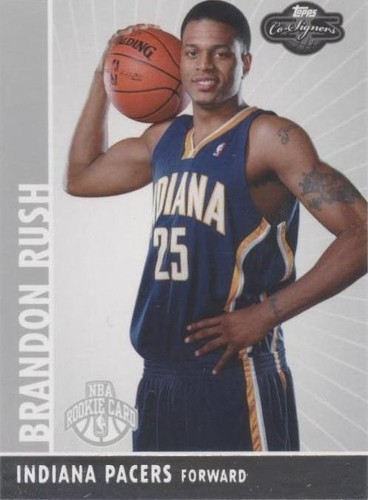 2008-09 Topps Co-Signers - Brandon Rush #139