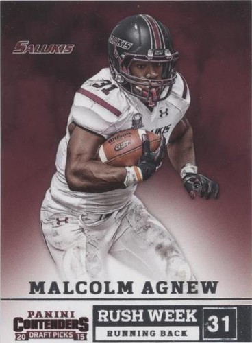 2015 Panini Contenders Draft Picks Malcolm Agnew #22