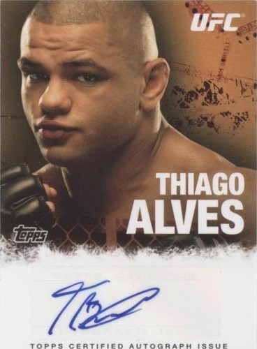 2010 Topps UFC Series 4 - Thiago Alves #FA-TA
