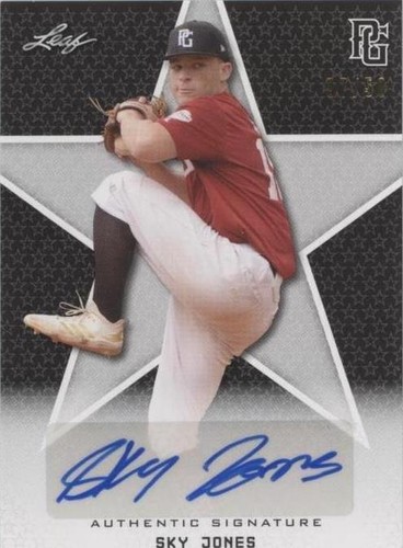 2020 Leaf Perfect Game National Showcase - Sky Jones #BA-SJ1