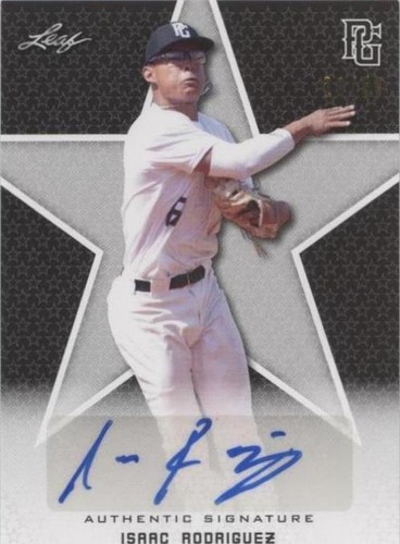 2020 Leaf Perfect Game National Showcase - Isaac Rodriguez #BA-IR1