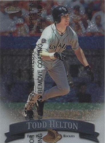 1998 Topps Finest - Todd Helton #111