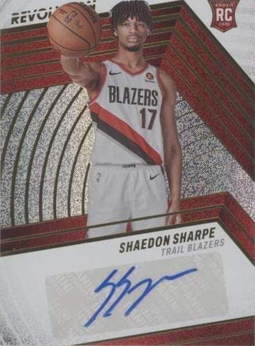 2022-23 Panini Revolution - Shaedon Sharpe #RA-SHS